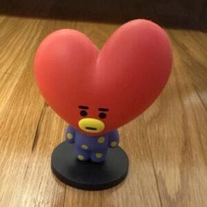 BT21 Tata standing Figurine BTS Red Blue vinyl line friends  Collectible